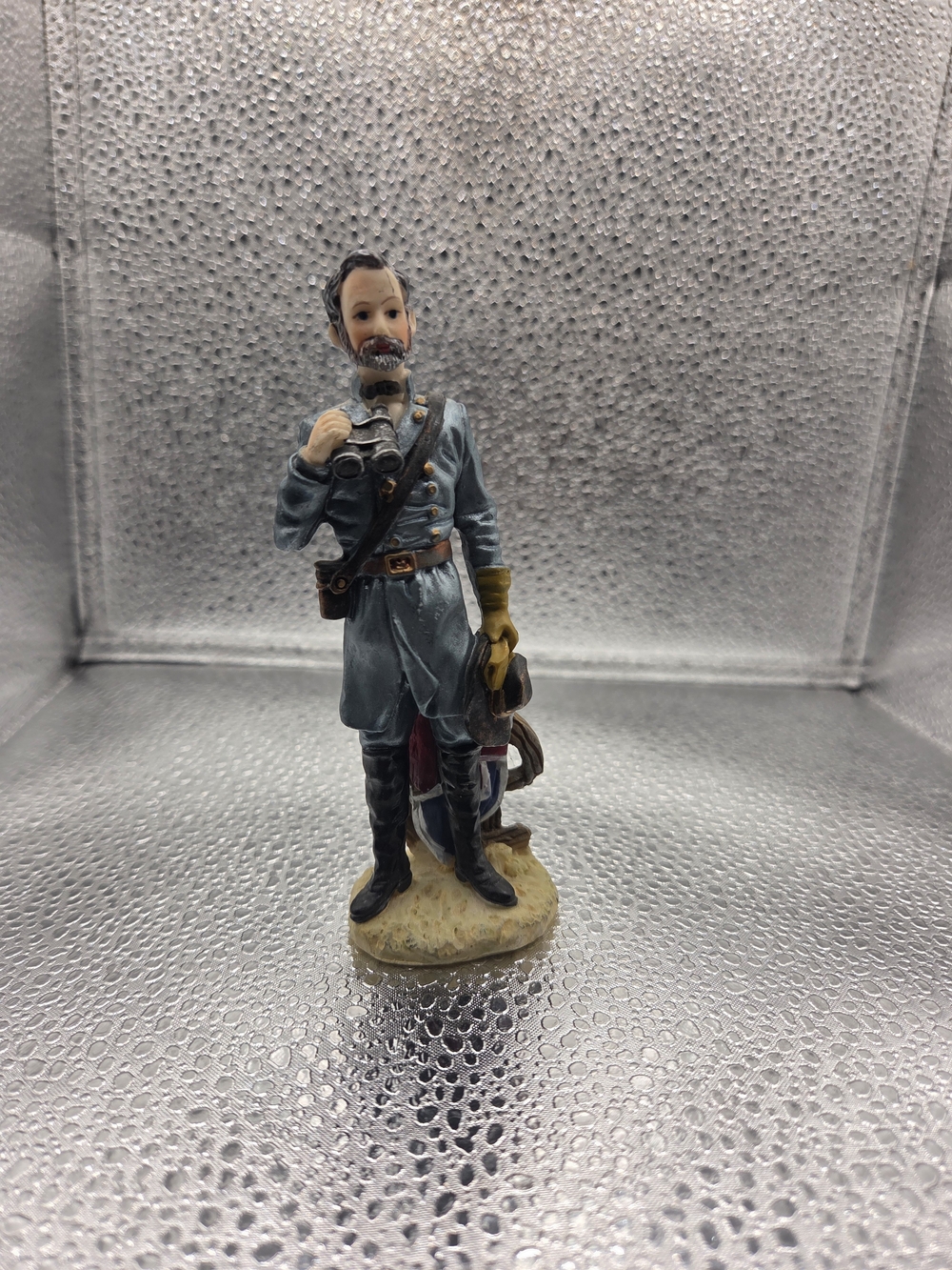 K's Collection Civil War Soldier with Flag & Wheel